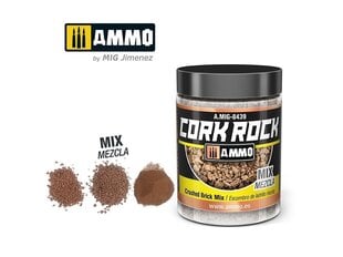 Surenkamų modelių priedas Cork Rock Crushed Brick Mix Ammo Mig 8439 kaina ir informacija | Piešimo, tapybos, lipdymo reikmenys | pigu.lt