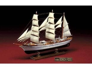 Сборная модель Aoshima - German 3-Mast Bark Gorch Fock, 1/350, 04428 цена и информация | Конструкторы и кубики | pigu.lt