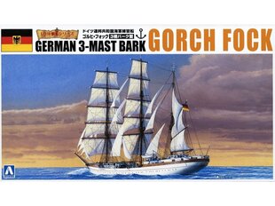 Сборная модель Aoshima - German 3-Mast Bark Gorch Fock, 1/350, 04428 цена и информация | Конструкторы и кубики | pigu.lt