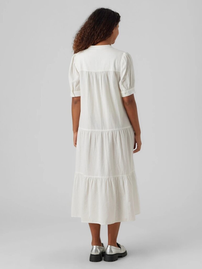 Suknelė nėščioms ir maitinančioms moterims Vero Moda 20019028, balta цена и информация | Suknelės | pigu.lt