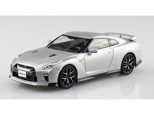 Сборная модель Aoshima - The Snap Kit Nissan GT-R Ultimate Metal Silver, 1/32, 05641 цена и информация | Конструкторы и кубики | pigu.lt