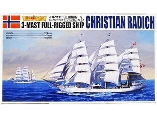 Konstruktorius Aoshima - Christian Radich, 1/350, 05656 kaina ir informacija | Konstruktoriai ir kaladėlės | pigu.lt