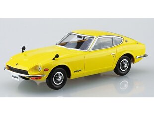 Сборная модель Aoshima - The Snap Kit Nissan S30 Fairlady Z / Yellow, 1/32, 06257 цена и информация | Конструкторы и кубики | pigu.lt