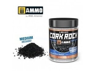 Гранулы Ammo Mig Cork Rock Volcanic Medium цена и информация | Принадлежности для рисования, лепки | pigu.lt