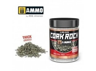 Гранулы Ammo Mig - Cork Rock 8427, Stone Grey Thick цена и информация | Принадлежности для рисования, лепки | pigu.lt