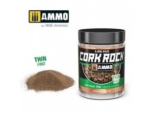 Пробковые гранулы Ammo Mig Cork Rock  Thin цена и информация | Принадлежности для рисования, лепки | pigu.lt