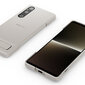 Sony Platinum Silver Style Cover Stand Case цена и информация | Telefono dėklai | pigu.lt