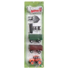 Žaislinio traktoriaus rinkinys Bigbuy Fun su priedais kaina ir informacija | Žaislai berniukams | pigu.lt