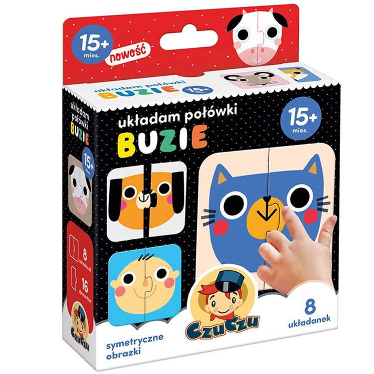 Edukacinė dėlionė CzuCzu įdėjau Buzie Puzzle цена и информация | Žaislai kūdikiams | pigu.lt