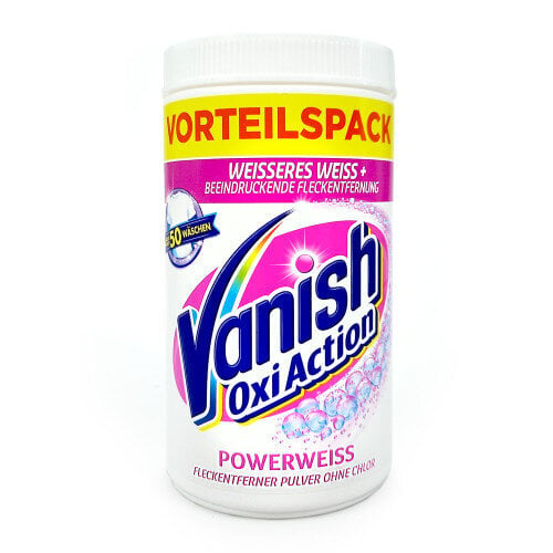 Vanish Oxi Action dėmių valiklis Crystal White 1650g kaina ir informacija | Skalbimo priemonės | pigu.lt