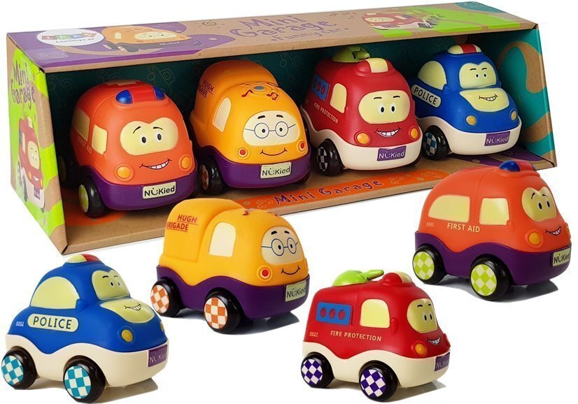 Mini specialiųjų automobilių komplektas vaikams цена и информация | Žaislai berniukams | pigu.lt