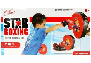 Žaislinis bokso rinkinys su pirštinėmis kaina ir informacija | Lavinamieji žaislai | pigu.lt