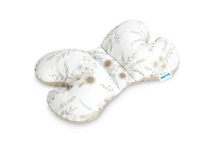 Подушка в форме бабочки Sensillo, Коричневая Embroideri, 26x35 см цена и информация | Аксессуары для колясок | pigu.lt