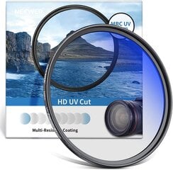 Neewer MRC HD 67mm UV Filter 10100215 цена и информация | Фильтры для объективов | pigu.lt