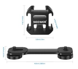 Neewer Three-coldshoe stand цена и информация | Сумка для фототехники Puluz | pigu.lt