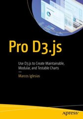 Pro D3.js: Use D3.js to Create Maintainable, Modular, and Testable Charts 1st ed. kaina ir informacija | Ekonomikos knygos | pigu.lt