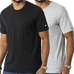 2 pack crew-neck champion legacy for men's grey 213182em021 213182EM021 цена и информация | Мужские футболки | pigu.lt