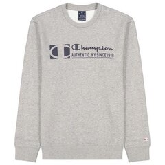 Crewneck sweatshirt champion legacy for men's grey 217995em006 217995EM006 цена и информация | Мужские толстовки | pigu.lt