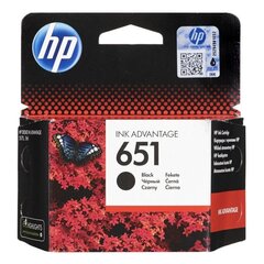 HP nr 651 Black C2P10AE kaina ir informacija | Kasetės rašaliniams spausdintuvams | pigu.lt