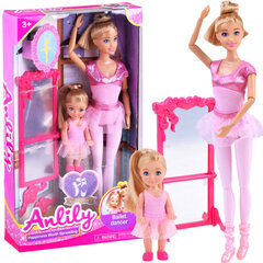 Lėlės Barbie su priedais Anlily, rožinė цена и информация | Игрушки для девочек | pigu.lt