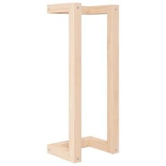 Rankšluosčių kabykla, 23x18x60cm, pušies medienos masyvas kaina ir informacija | Vonios kambario aksesuarai | pigu.lt