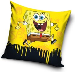 Детская наволочка для декоративной подушечки Sponge Bob цена и информация | Декоративные подушки и наволочки | pigu.lt