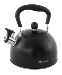 Turistinis virdulys Outwell Camping Kettle Outwell Tea Break Lux, 2,2 l, juodas цена и информация | Котелки, туристическая посуда и приборы | pigu.lt