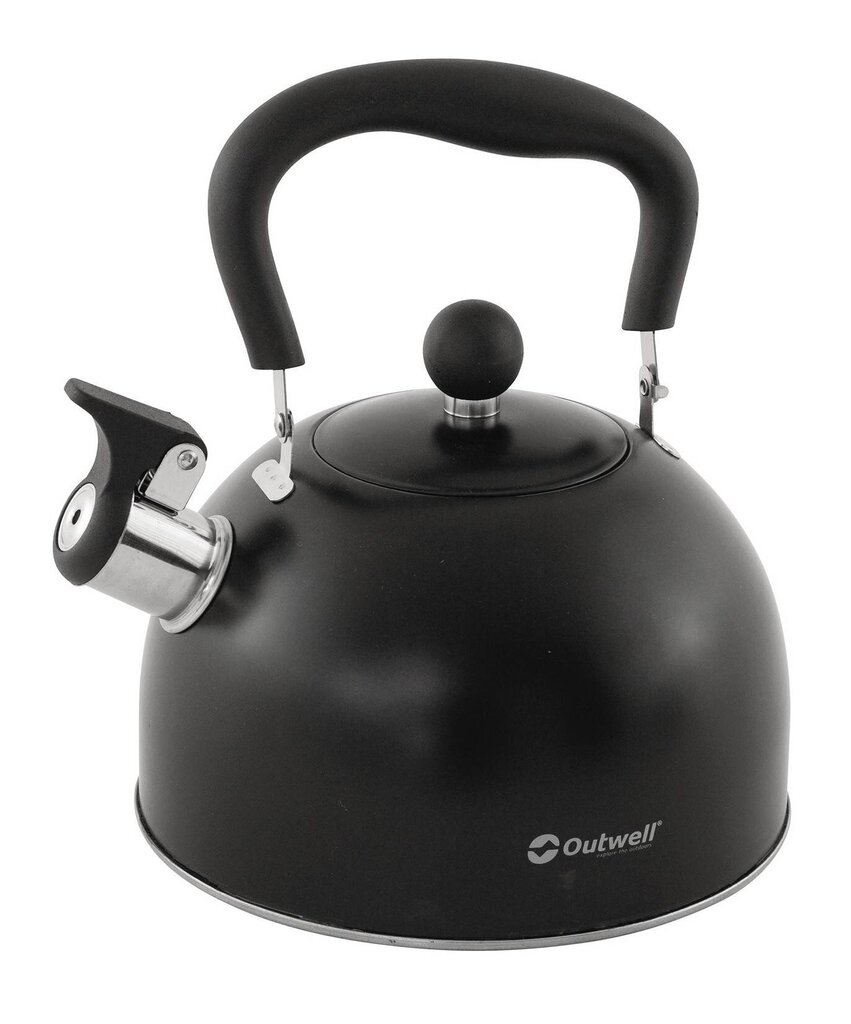 Turistinis virdulys Outwell Camping Kettle Outwell Tea Break Lux, 2,2 l, juodas kaina ir informacija | Turistiniai katiliukai, indai, įrankiai | pigu.lt