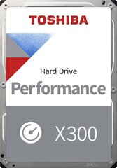 Toshiba X300 Performance kaina ir informacija | Vidiniai kietieji diskai (HDD, SSD, Hybrid) | pigu.lt