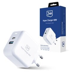 3MK Hyper Charger PowerMax 100W 4xUSB-C + 2xUSB-A stacja ładująca z ład. indukcyjną QC+PD цена и информация | Зарядные устройства для телефонов | pigu.lt