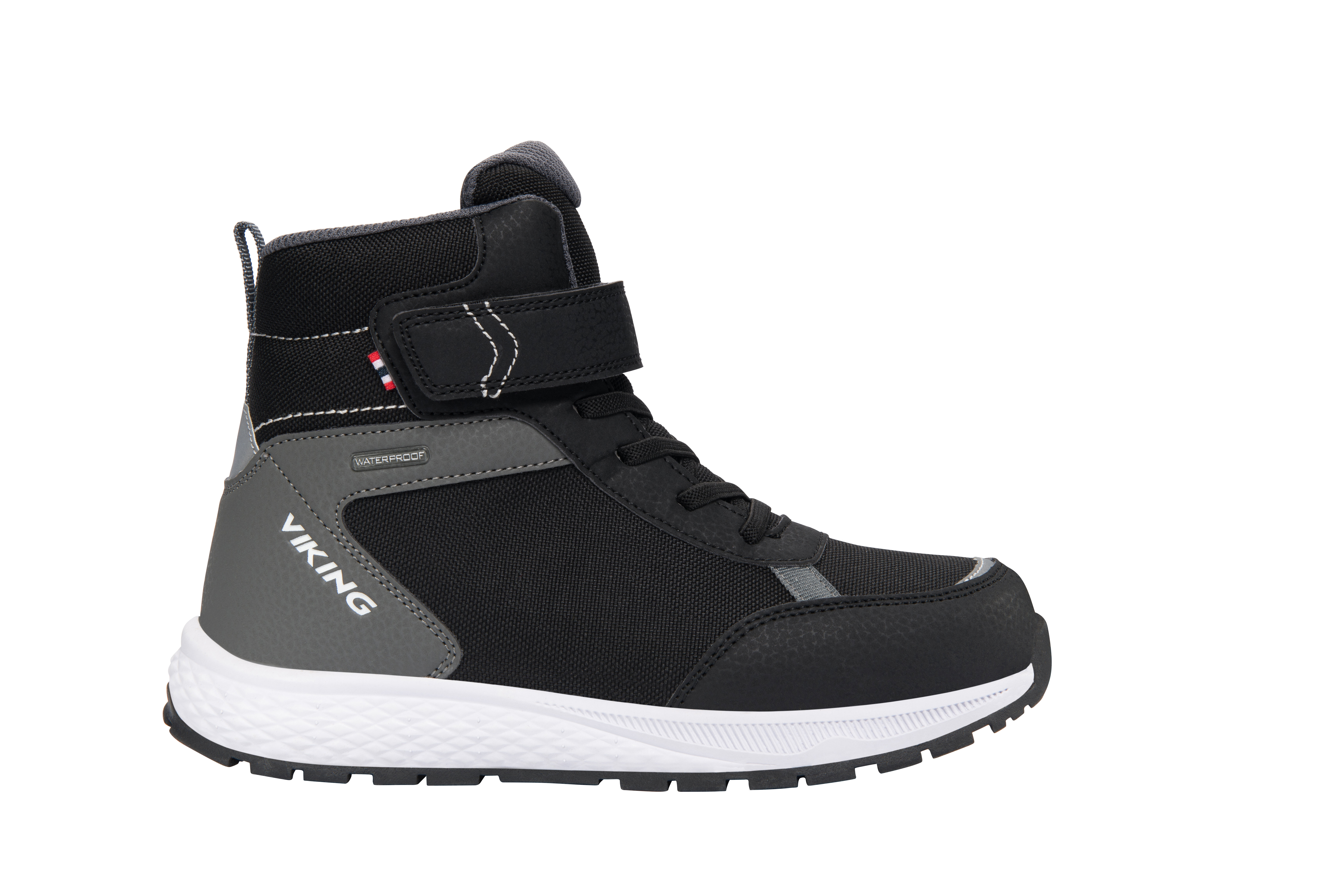 Viking jaunimo žieminiai batai EQUIP WARM WP 1V, juodai pilki kaina |  pigu.lt