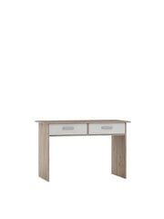 Письменный стол ADRK Furniture Atun, коричневый/белый цвет цена и информация | Компьютерные, письменные столы | pigu.lt