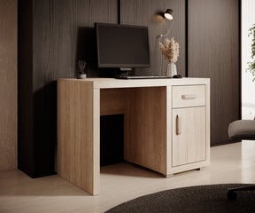 Письменный стол ADRK Furniture Bahar, коричневый цвет цена и информация | Компьютерные, письменные столы | pigu.lt