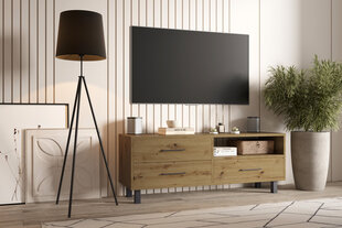 ТВ столик ADRK Romel, коричневый цвет цена и информация | Тумбы под телевизор | pigu.lt
