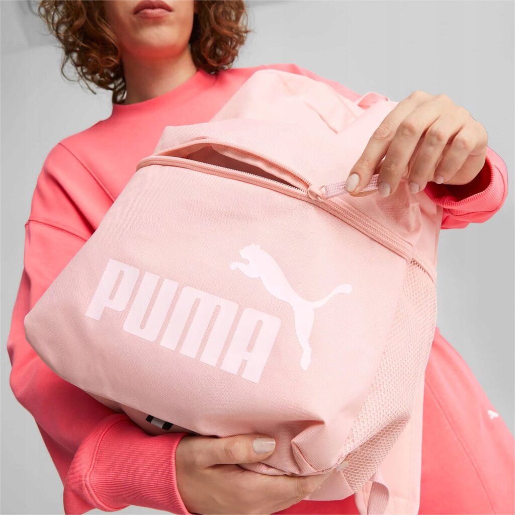 Kuprinė Puma Phase 075487 75, 22 l, rožinė цена и информация | Kuprinės ir krepšiai | pigu.lt