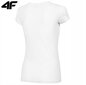 Marškinėliai moterims 4F TTSHF580, balti kaina ir informacija | Marškinėliai moterims | pigu.lt