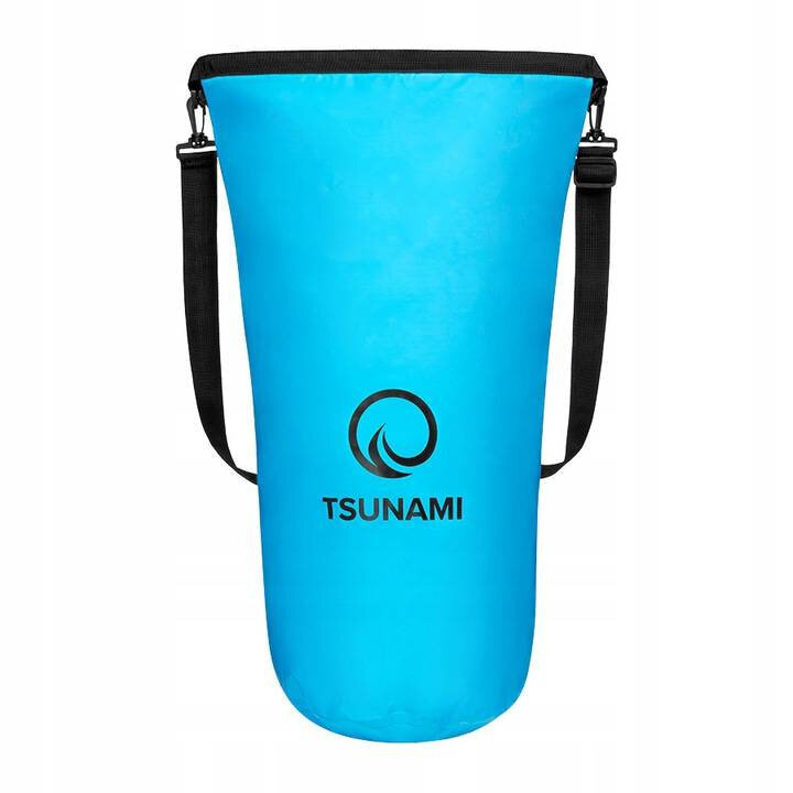Vandeniui atsparus krepšys Tsunami, 30l, mėlynas kaina ir informacija | Vandeniui atsparūs maišai, apsiaustai nuo lietaus | pigu.lt