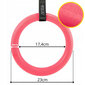 Gimnastikos žiedai 4Fizjo, rožiniai kaina ir informacija | Pasipriešinimo gumos, žiedai | pigu.lt