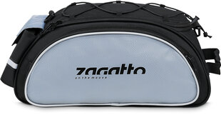 Universalus dviračio krepšys Zagatto, juodas цена и информация | Другие аксессуары для велосипеда | pigu.lt