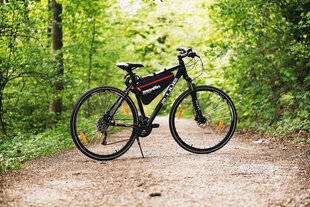 Juodas dviračio krepšys Zagatto, juodas kaina ir informacija | Kiti dviračių priedai ir aksesuarai | pigu.lt