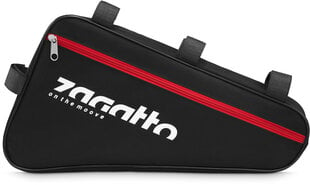 Juodas dviračio krepšys Zagatto, juodas kaina ir informacija | Kiti dviračių priedai ir aksesuarai | pigu.lt