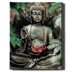 Tapyba pagal skaičius Oh Art! Buddha, 40x50 cm kaina ir informacija | Tapyba pagal skaičius | pigu.lt