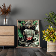 Tapyba pagal skaičius Oh Art! Buddha, 40x50 cm kaina ir informacija | Tapyba pagal skaičius | pigu.lt