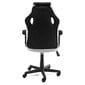 Žaidimų kėdė Akord F4G FG-19, balta/juoda kaina ir informacija | Biuro kėdės | pigu.lt