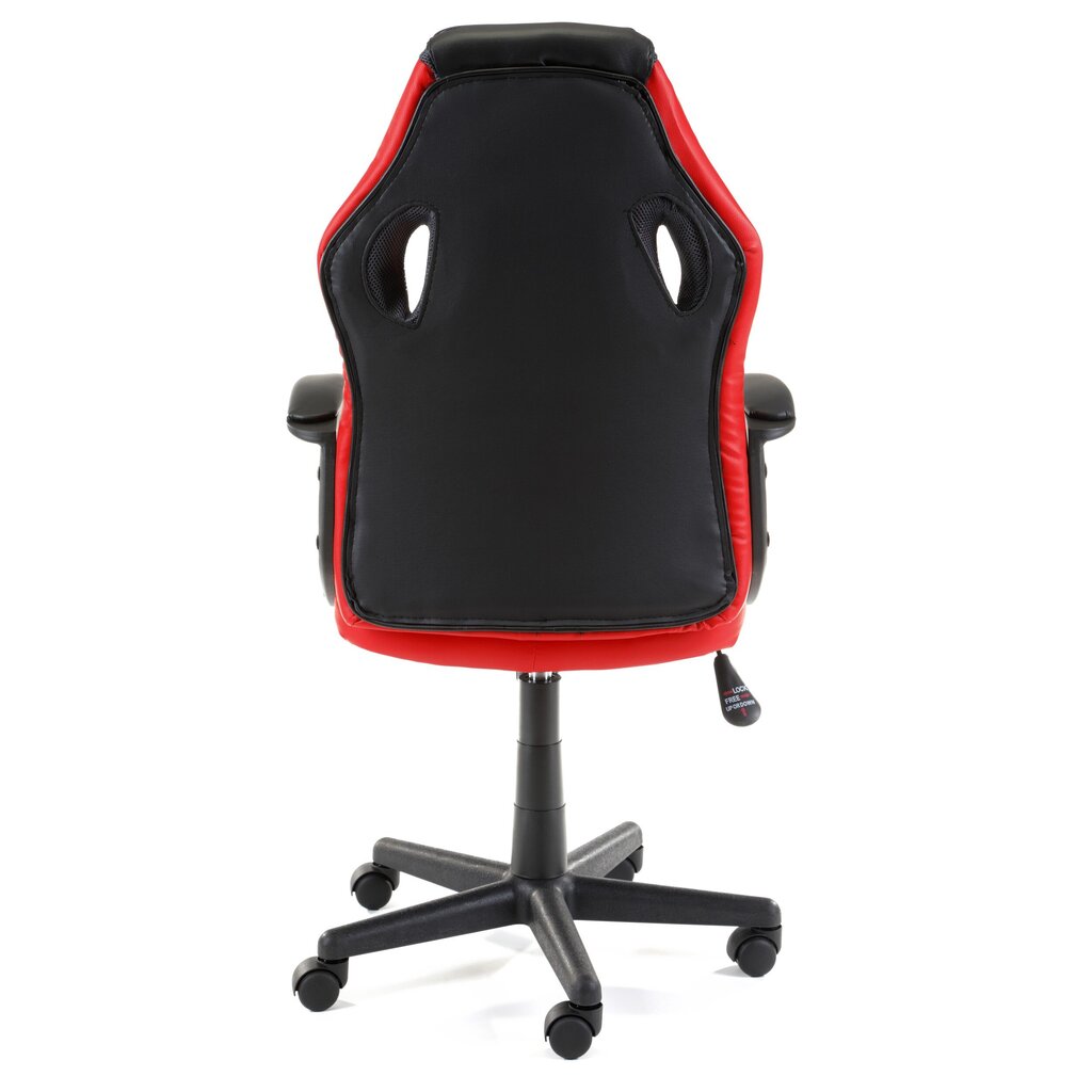 Žaidimų kėdė Akord F4G FG-19, raudona/juoda цена и информация | Biuro kėdės | pigu.lt