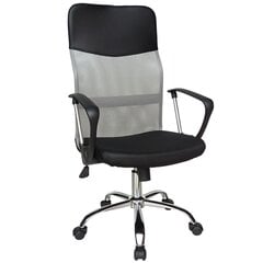 Biuro kėdė Akord OCF-7, pilka/juoda kaina ir informacija | Biuro kėdės | pigu.lt