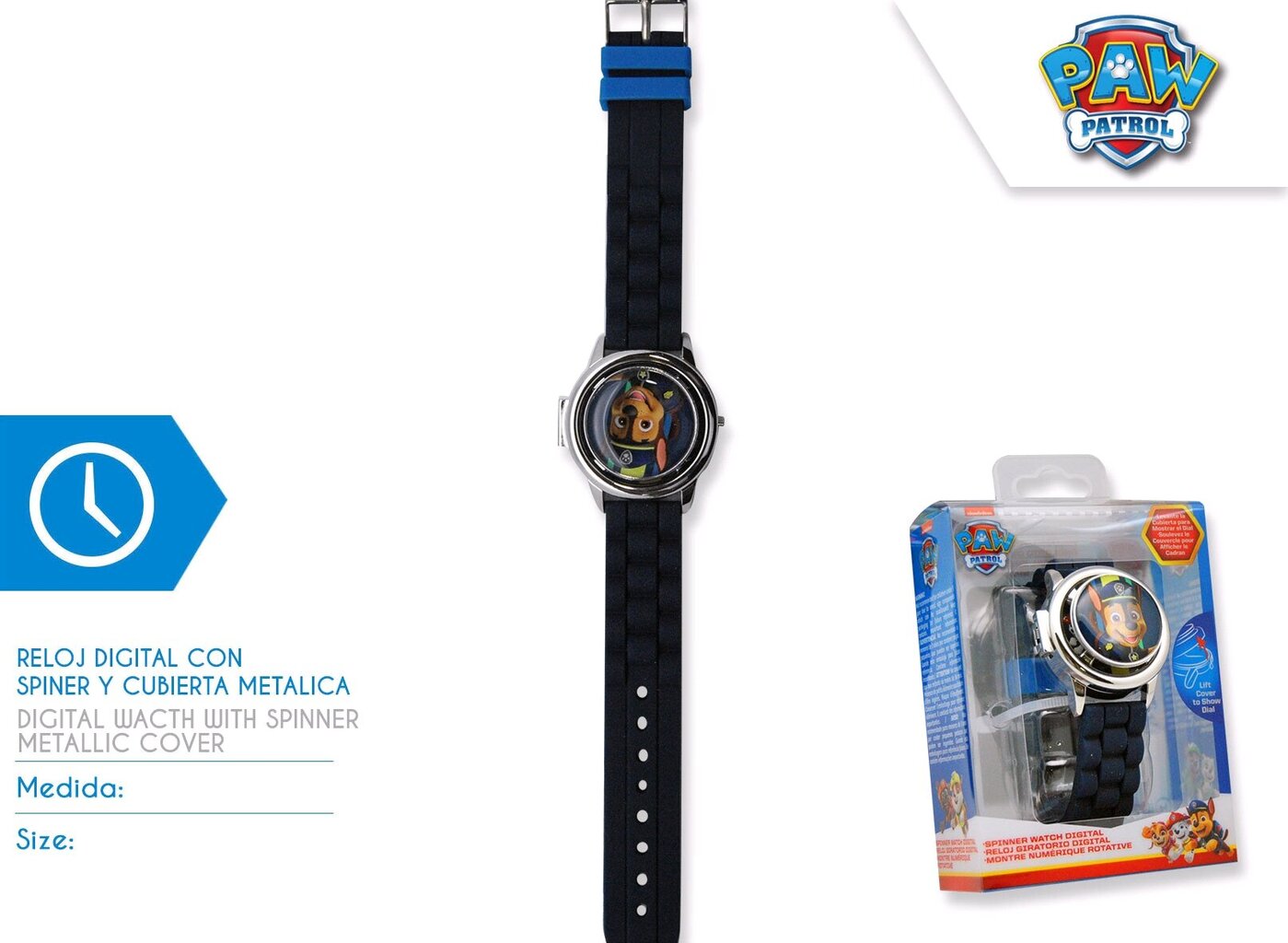 Skaitmeninis laikrodis vaikams Paw Patrol цена и информация | Aksesuarai vaikams | pigu.lt