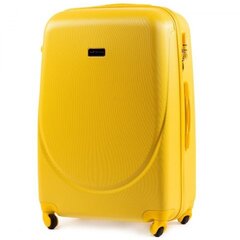 Didelis lagaminas Wings BS310A, L, geltonas kaina ir informacija | Lagaminai, kelioniniai krepšiai | pigu.lt