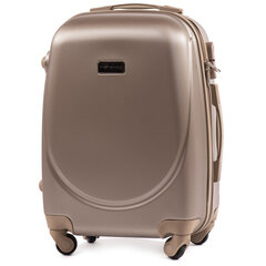 Mažas lagaminas Wings BS310C, S, auksinis kaina ir informacija | Lagaminai, kelioniniai krepšiai | pigu.lt