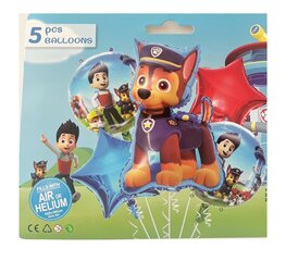 Balionų rinkinys Paw patrol- Chase, 5 vnt. kaina ir informacija | Balionai | pigu.lt